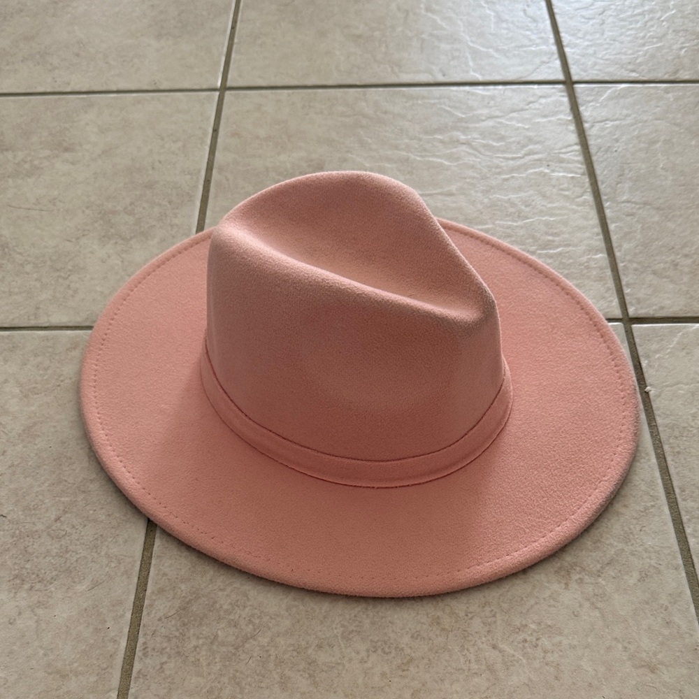 Altar'd State Blush Pink Women's Fedora Hat